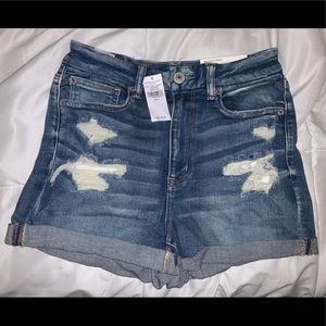 NWT AE American Eagle curvy high rise shorts sz 6